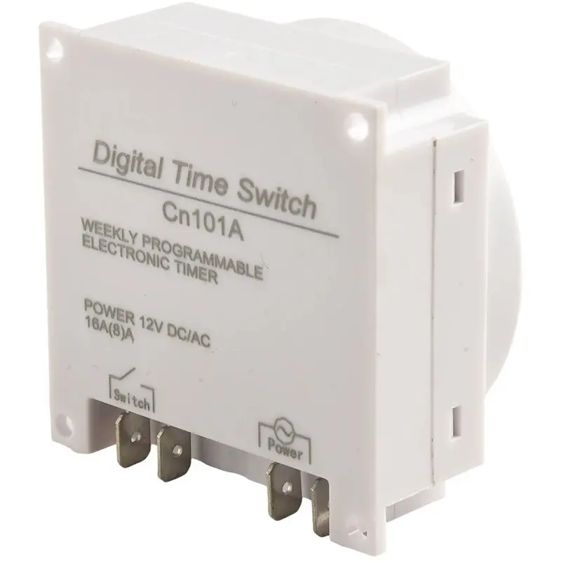 SOFT-Billboard Timer LCD Time Switch LED Indicator LCD Display For Electrical Appliances Off Programs Manual On Off Setting