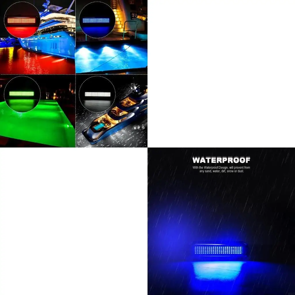 

Подводный свет 120 светодиодов DC10-30 В