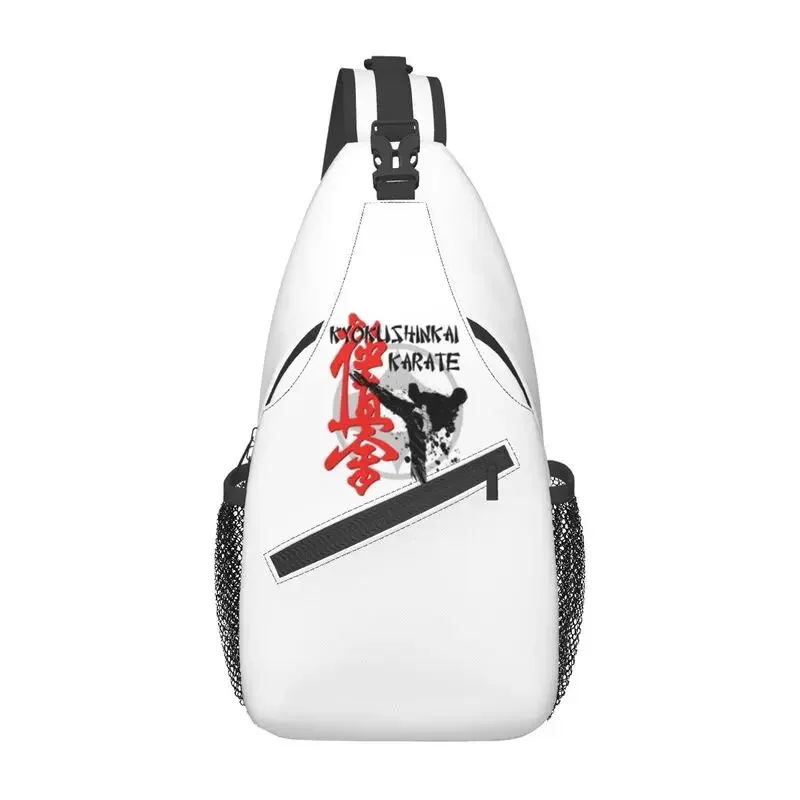 

Kyokushi Karate Sling Crossbody Chest Bag Men Casual Martial Arts Shoulder Backpack for Hiking