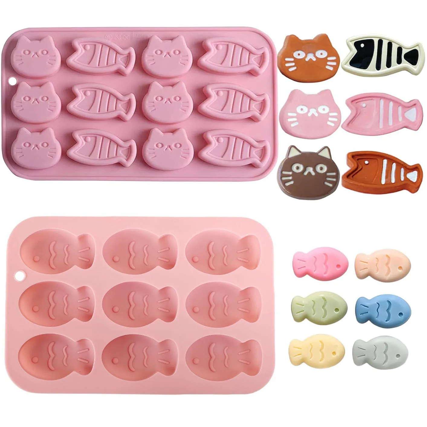 1Pc Cartoon Cat Mol…