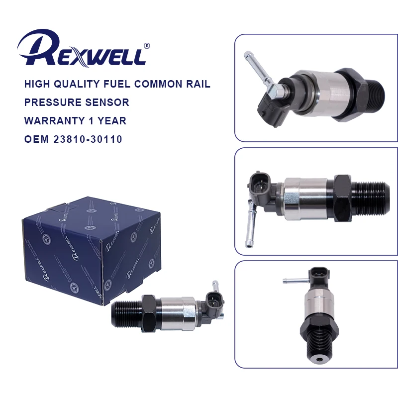23810-30110 Left diesel common rail fuel pressure limiting valve for Toyota Hilux Prado 1KD-FTV 2KD-FTV engine repair parts