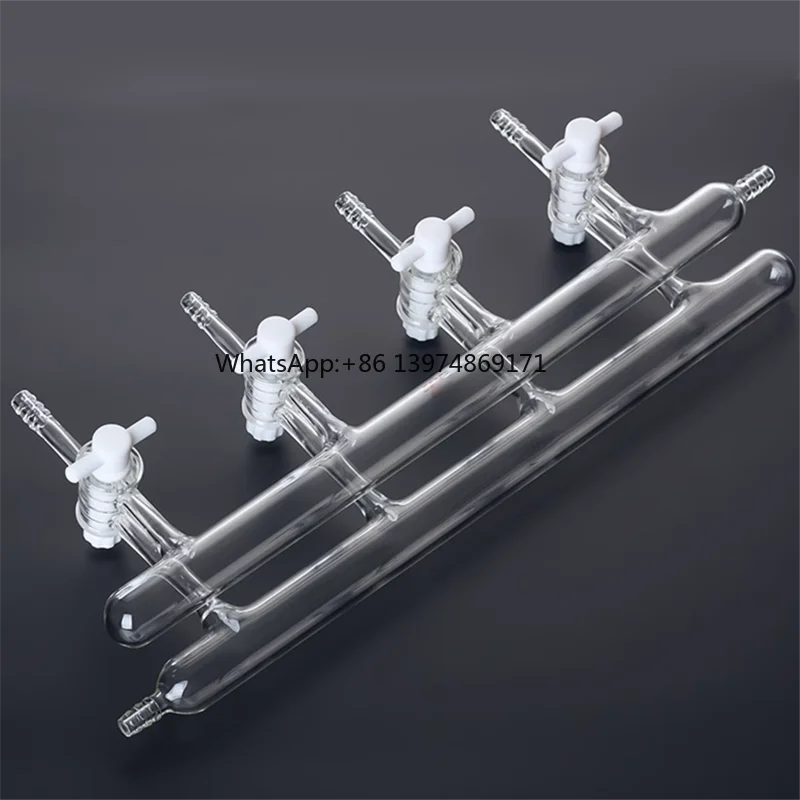 Double row pipe Single row pipe Vacuum gas distributor PTFE piston Glass piston 3 4 5 6 section door