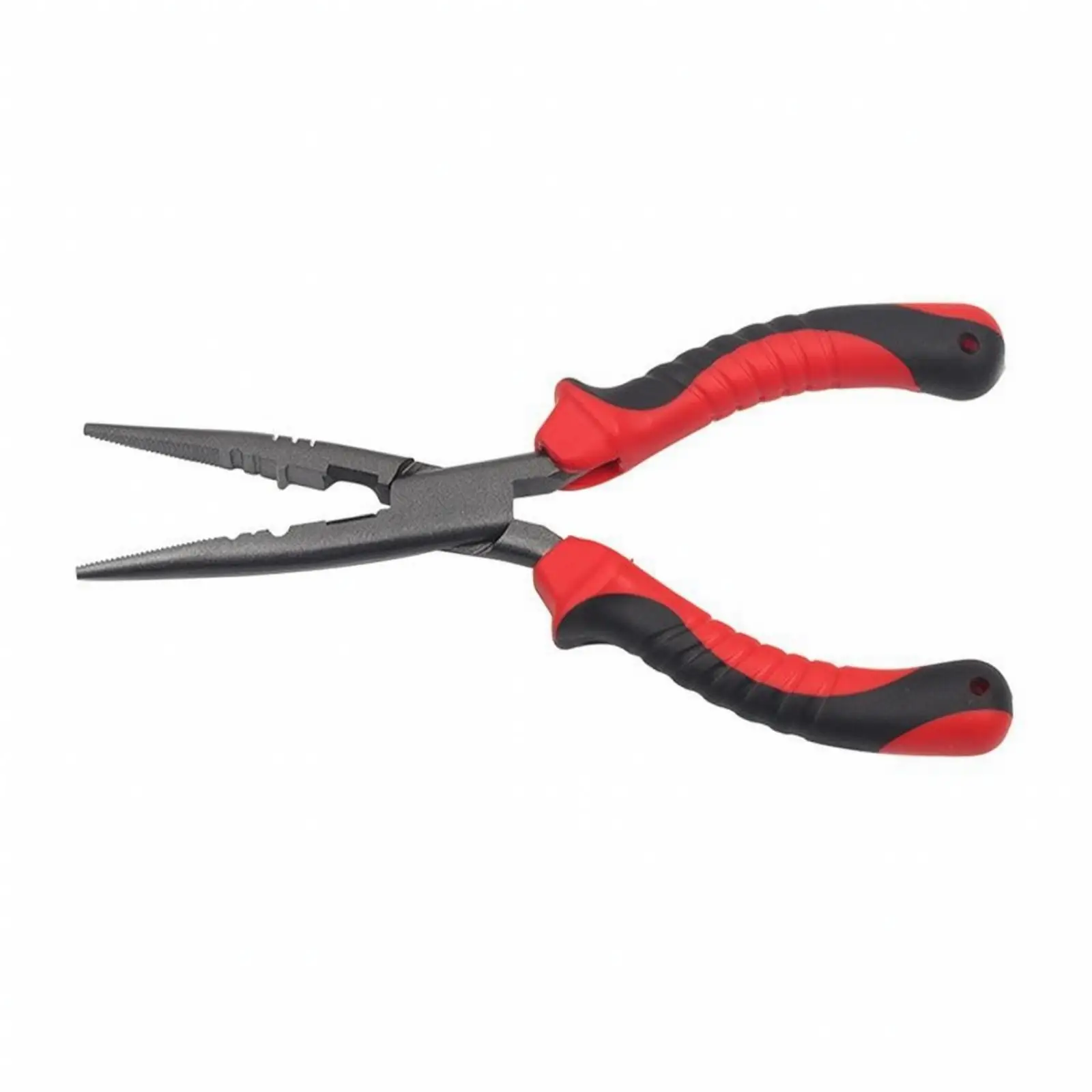 Long Nose Fishing Pliers Ergonomic Long-Nose Fishing Plier Non-Slip Hook Remover for Anglers, Fishermen, Tackle Setup