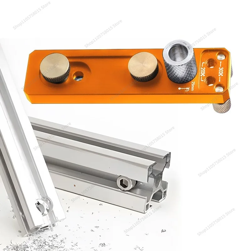 For Single Hole Aluminum Profile Punch 203040 Aluminum Type Punch Positioning Assistant