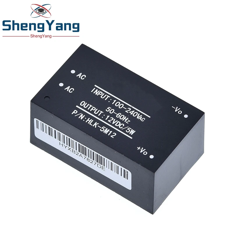 Imagem -04 - Mini Módulo de Alimentação Interruptor Doméstico Inteligente Hlk-pm01 Hlk-pm03 Hlk-pm12 Ac-dc 220v a 5v 3.3v 12v Hlk5m05