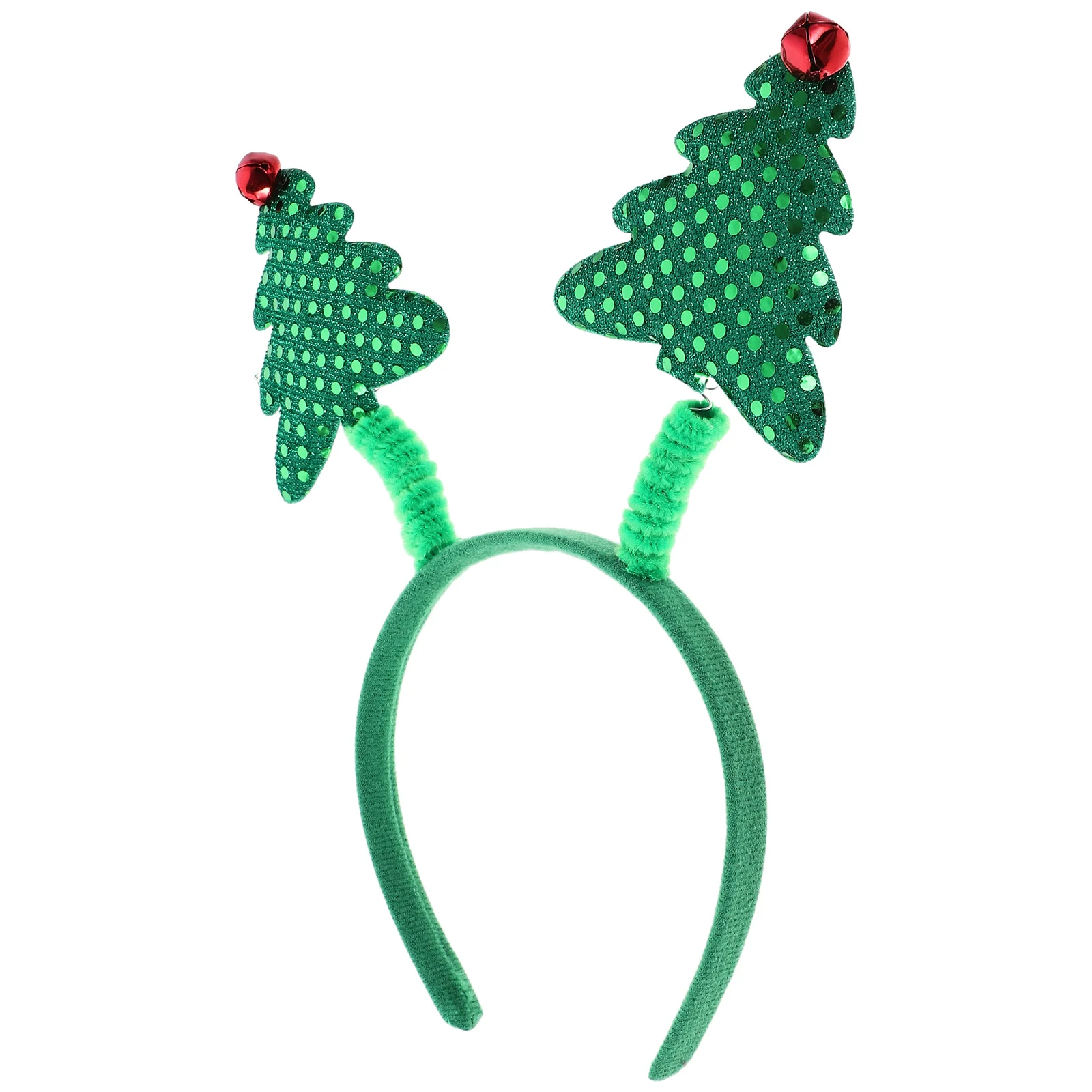 

Christmas Tree Headband Women Glitter Xmas Party Hair Hoop Comfortable Non Slip Design for Family Gathering Office Festival