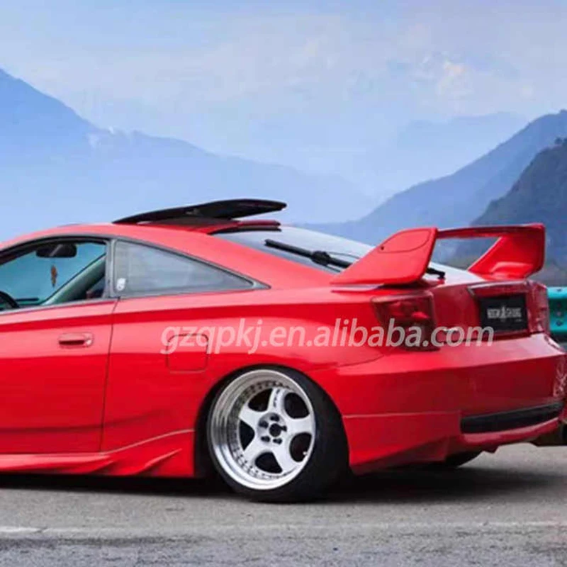 Suitable for 2000-2005 seventh-generation Toyota Cailica carbon fiber modified tail diffuser Cailica spoiler body kit