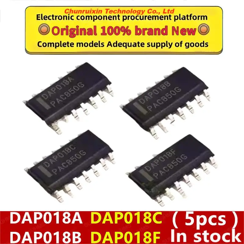 (5 piezas) 100% nuevo Chipset DAP018A DAP018B DAP018C DAP018F sop-14