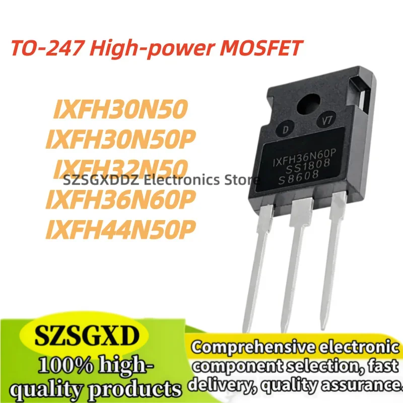 5pcs/lot 100% New Quality IXFH30N50 IXFH30N50P TO247 IXFH32N50 IXFH36N60P IXFH44N50P TO-247 in stock