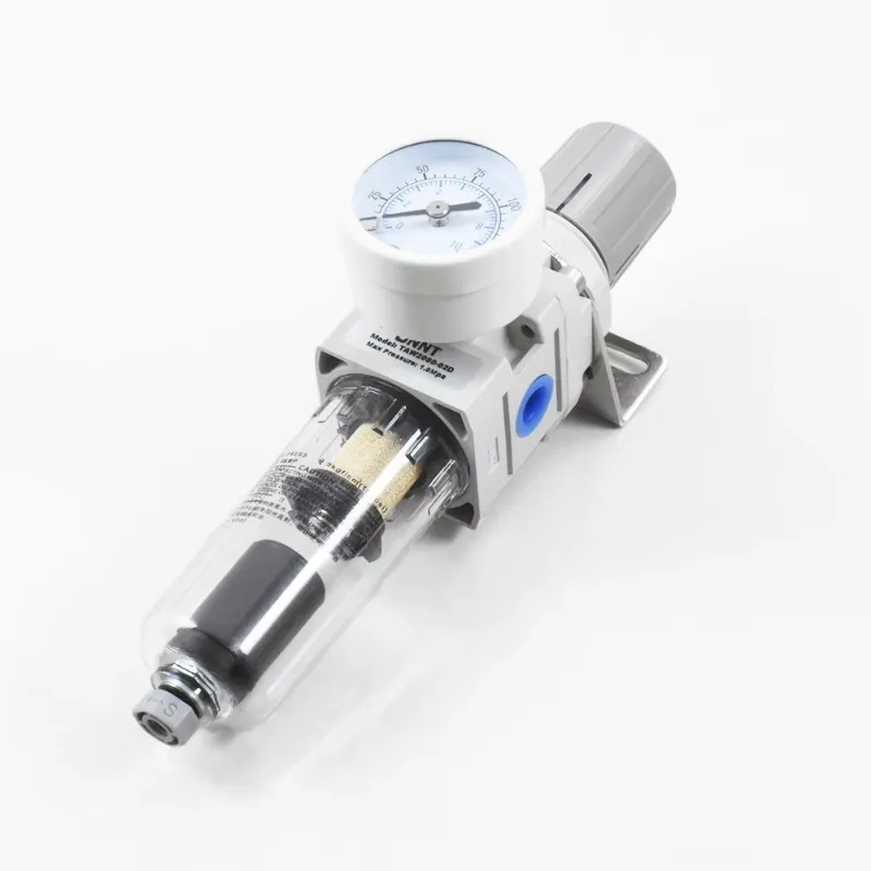 

Pneumatic Source Treatment Unit 1/4 Port Size Air Compressor SMC Auto Drain Air Filter Regulator AW2000 02D