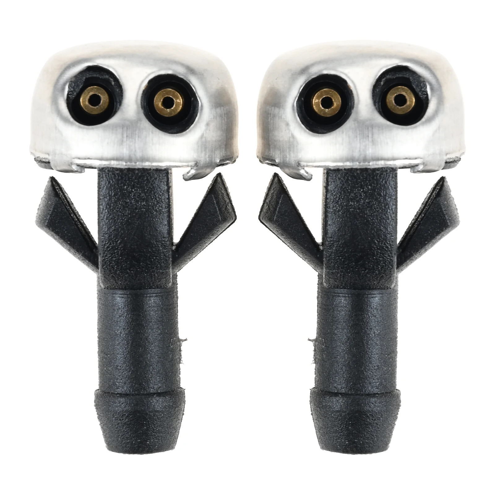 2 Bicos de Lavagem de Para-brisa (Jet) para Mercedes Benz R107 W114 W115 W123 1968-1989 - Acessórios para Limpadores de Para-brisa Automotivos