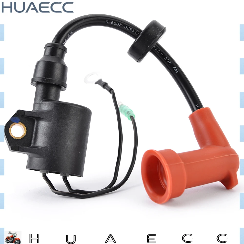 Motorcycle Ignition Coil for Yamaha 25HP 30HP 40HP 50HP 25HP 25B 25V 30HP 30H MHS 25Q EOS 40HP 40V MHOL MHOS EOL EOS 6H58557000
