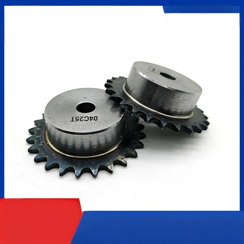 45 # Carbon Steel 10B Sprocket Chain Wheel 10/11/12/13/14/15/16/17/18-22 Teeth Pitch 15.875mm Industrial Cam Drive Chain Wheel