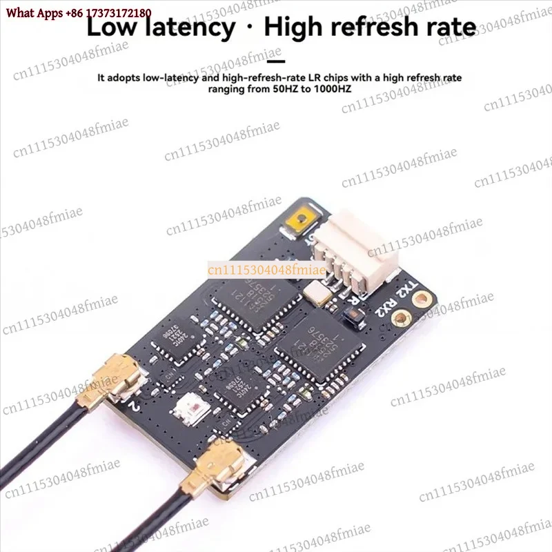 k3 Dual Band ELRS Receiver Fits for RC FPV Drone XR4 Gemini-X 2.4G 900MHz T-Type Antenna Accessories