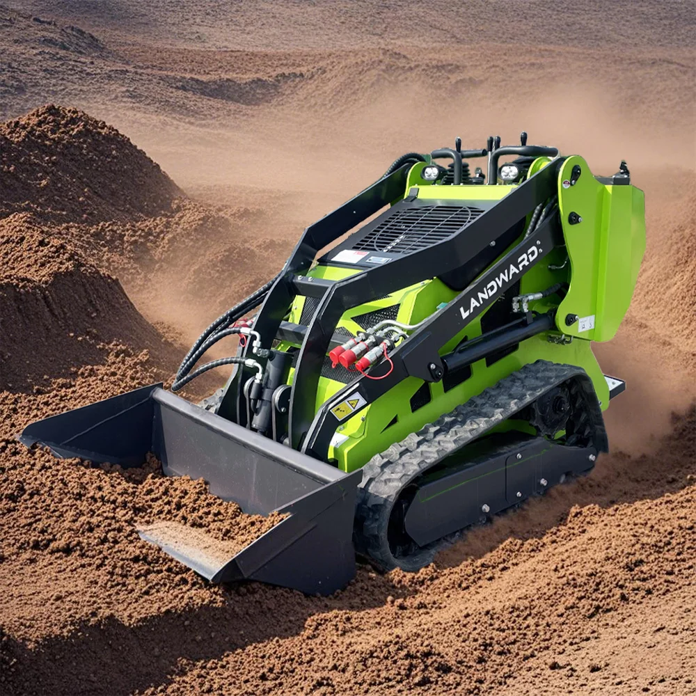 Mini minipala di alta qualità Macchinari per il movimento della terra Produttore di accessori per palagatubi Skid Steer di alta qualità Personalizza