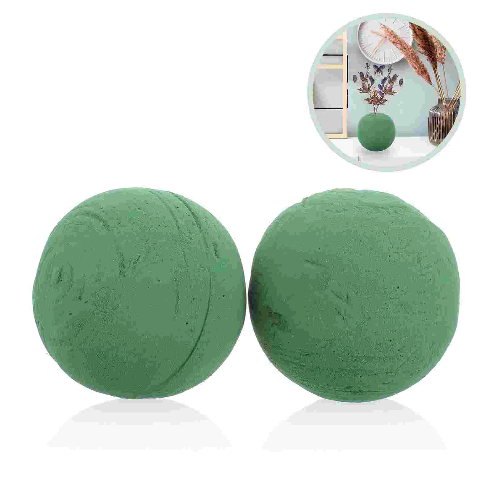 

Artificial Plant Flower Mud Faux Greenery Sphere Foams for Party Phenolic Resin Office Footballs