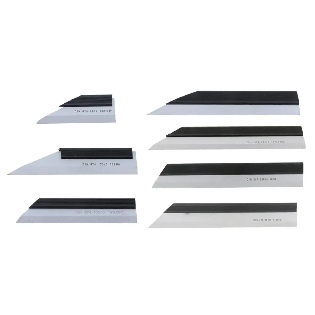 Spring Steel Precision Layout Straight Ruler Flat Edge Measuring Machinist Ruler for Metalworking Projects
