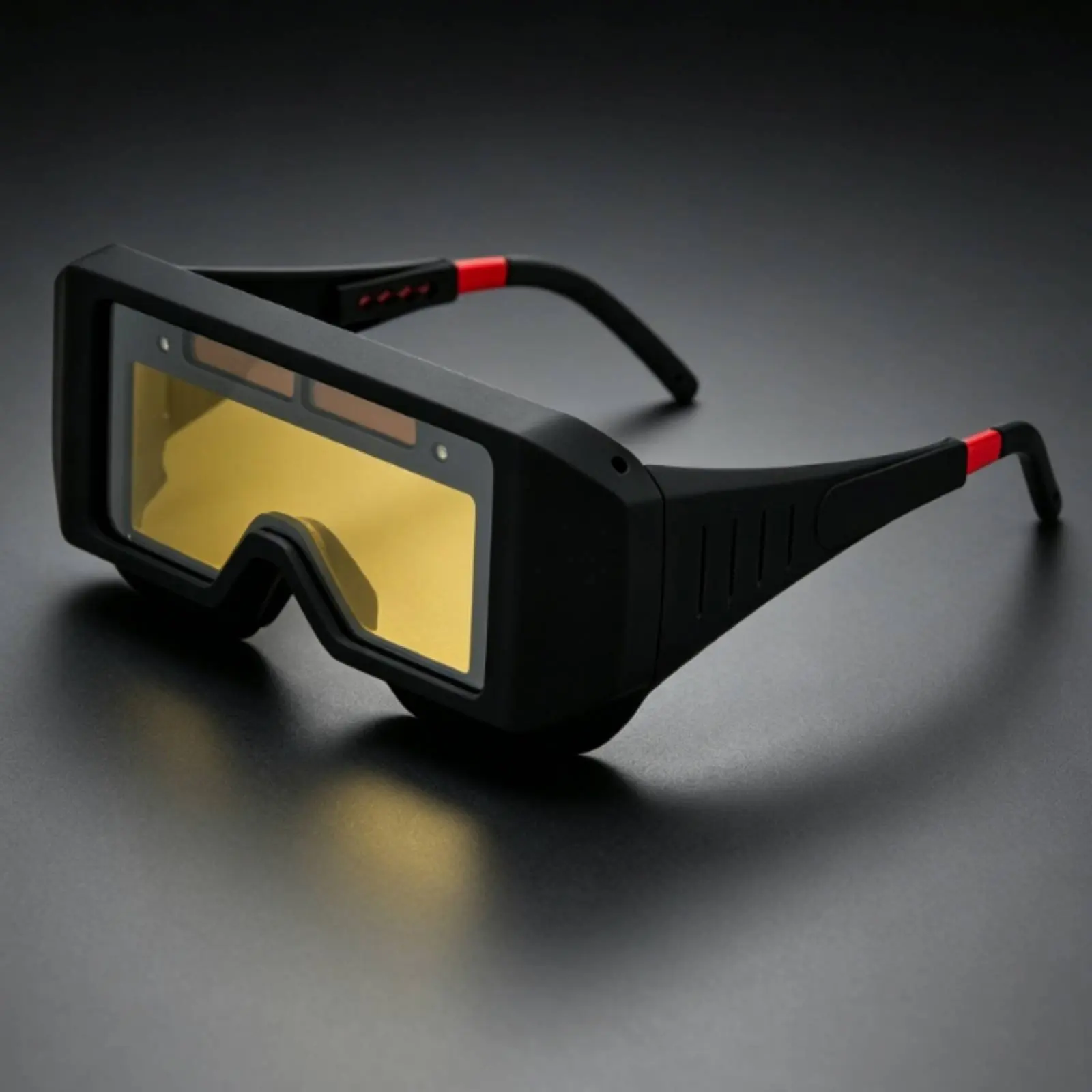 Auto Darkening Metal-Joining Glasses Solar Powered Safeguarding Gear