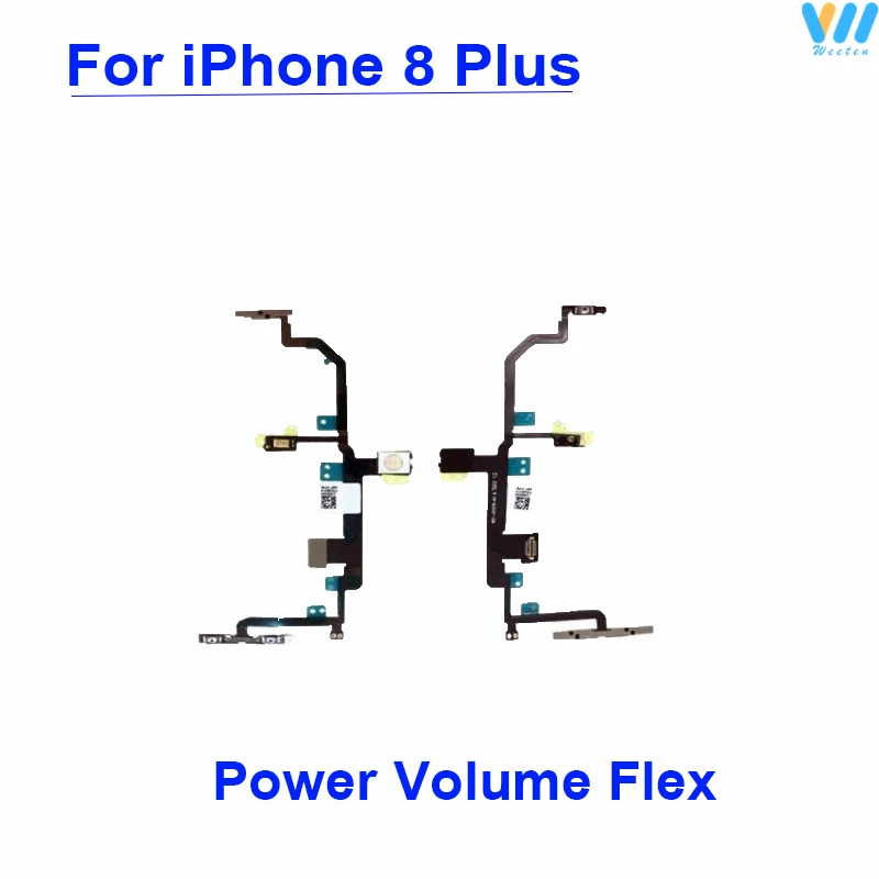 Power Volume Flex Cable For iPhone 7 7Plus 8 8Plus /SE 2020 2022 ON OFF Power Volume Switch Side Key Flex Cable Repair Parts New