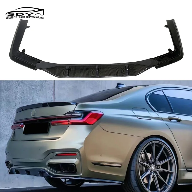 

G11 G12 Задний диффузор из углеродного волокна, задний бампер для BMW 7 серии G11 G12 M Sport