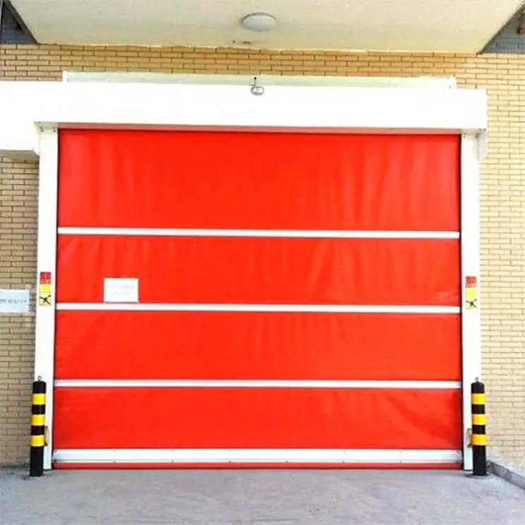 Customized Industrial Warehouse Automatic High Speed PVC Roller Shutter Doorspromote sales