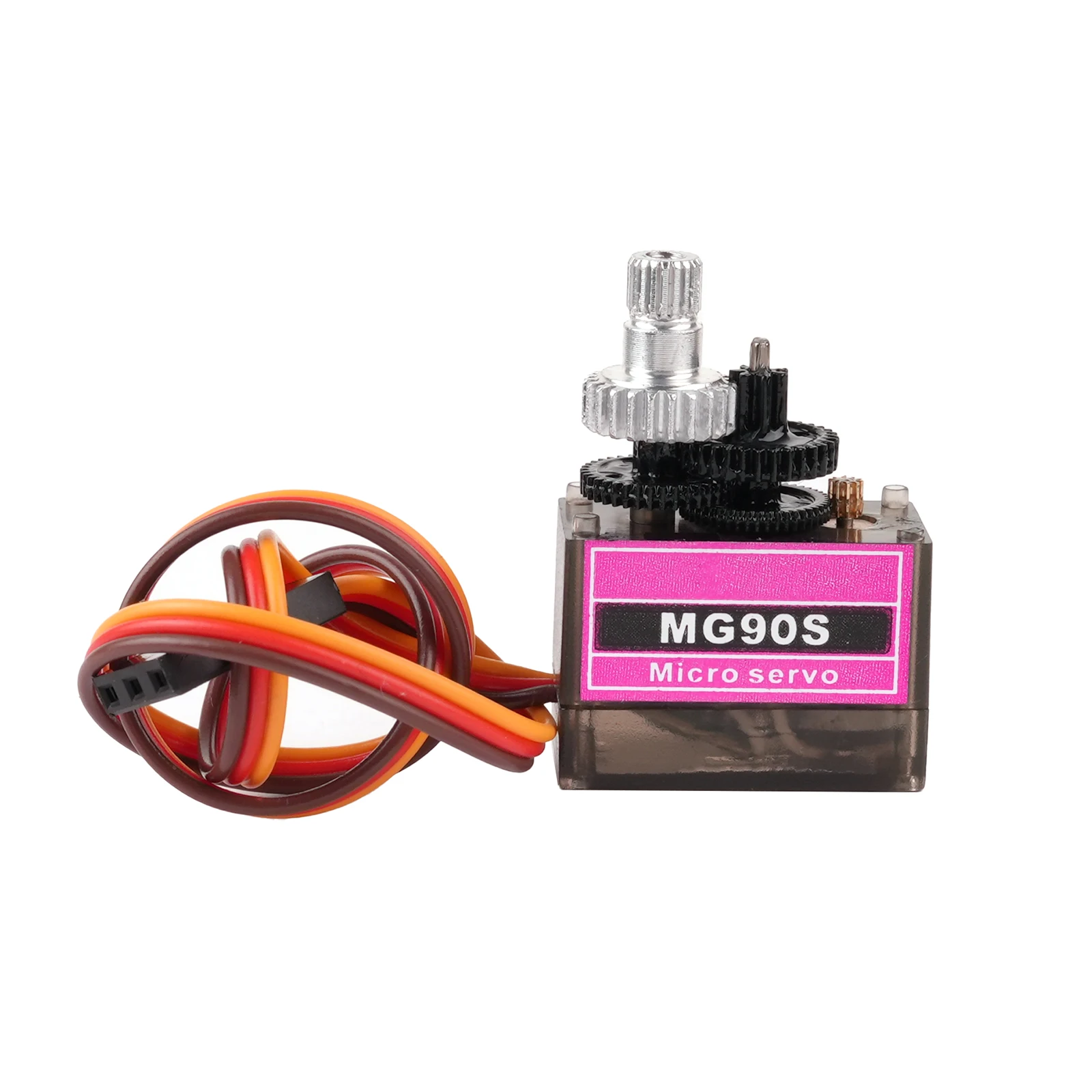 5PCS/Set 9G MG90S Digital Servo Brush Motor Metal Gear 180°/270° Angle-controllable 360° Continous Rotation 4.8-6.0V Micro Servo