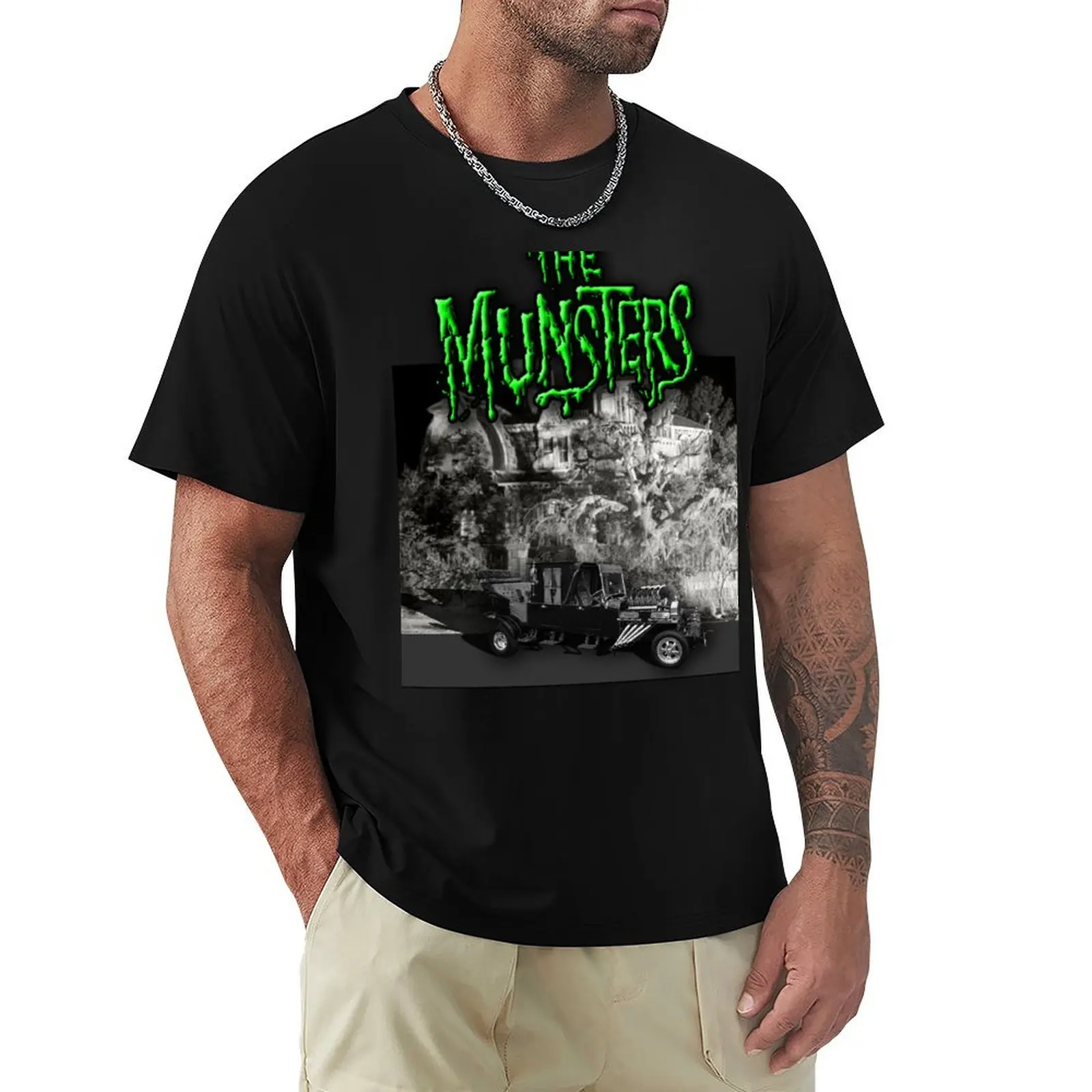 

The Munsters T-Shirt Plus Size Basic Cotton T-Shirt