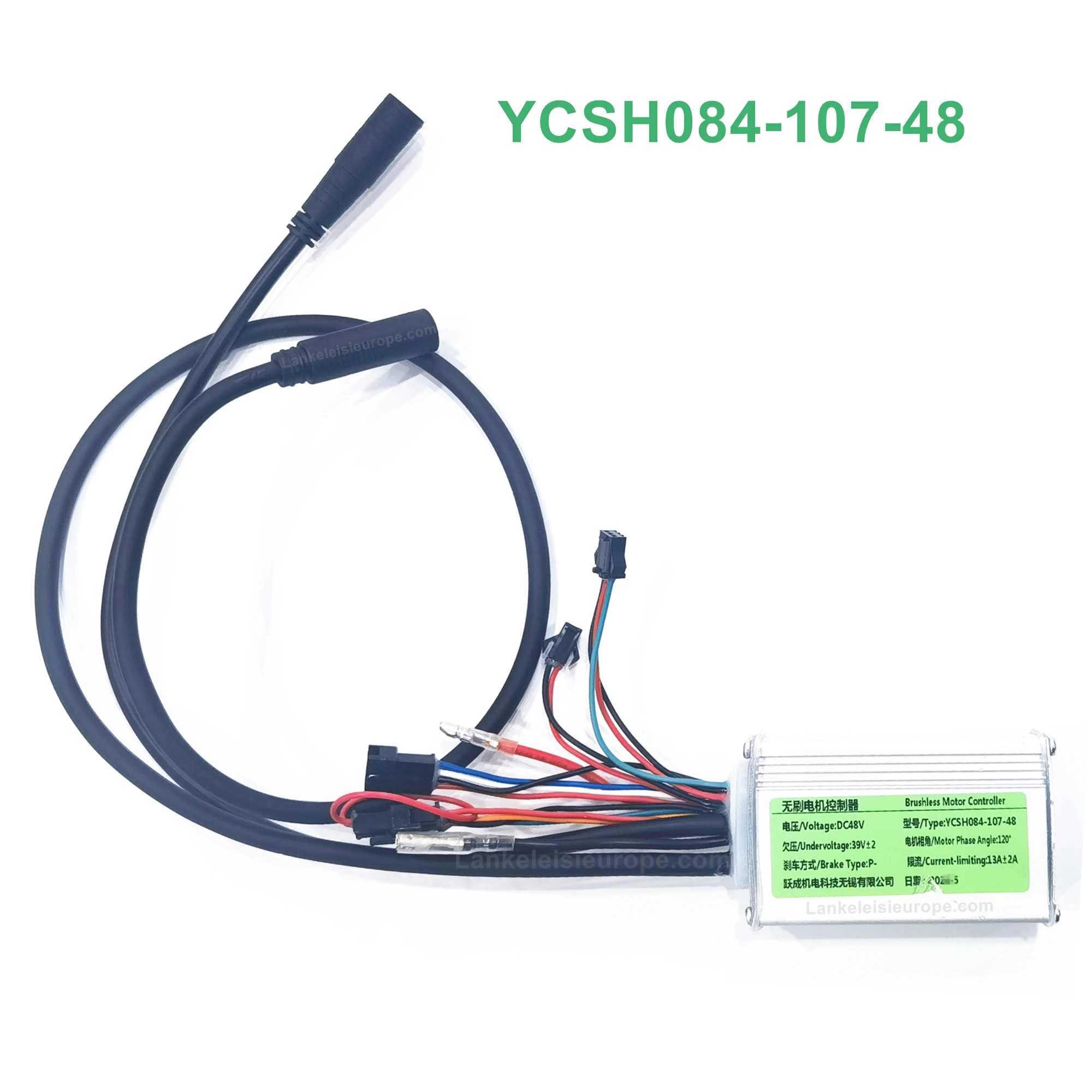 YCSH084-107-48 Controller for Lankeleisi Electric Bike XT750, Can replace YCSH084-109-48