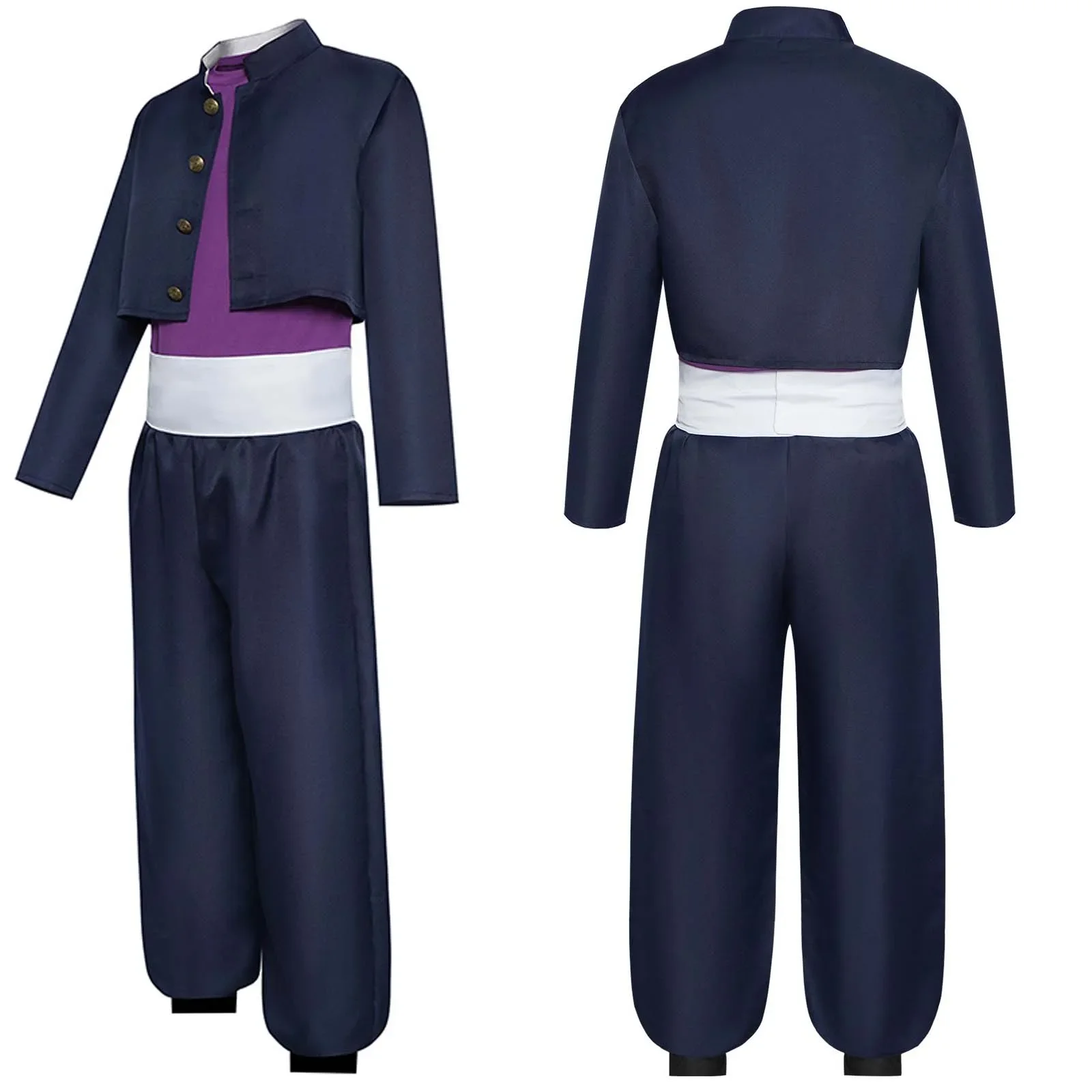 Todo Aoi Cosplay Costume Anime Navy Blue Uniform Tops Pants Halloween Carnival Set Party Suit For Comic Con Todo Aoi Outfits