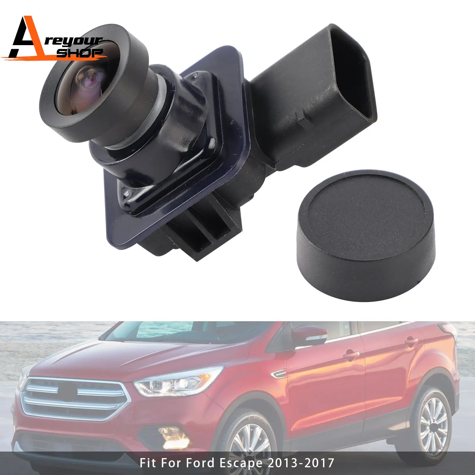 

Rear Reverse Backup Camera Park Assist for Ford Escape 2013 2014 2015 2016 2017 DV4T-19G490-AB