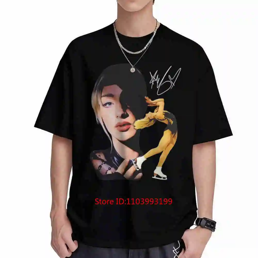 Amber Glenn Short Sleeve Tee 100% Cotton T-Shirt