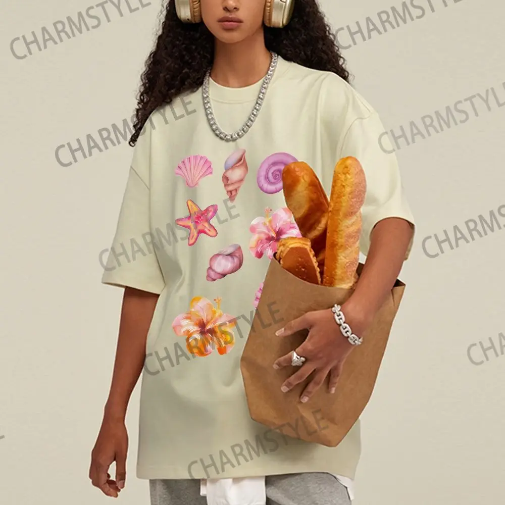 柔らかく快適な洗えるコットン T シャツ、女性用、Y2K バタフライ ノット、シャンパン & カクテル プリント T シャツ プレミアム生地