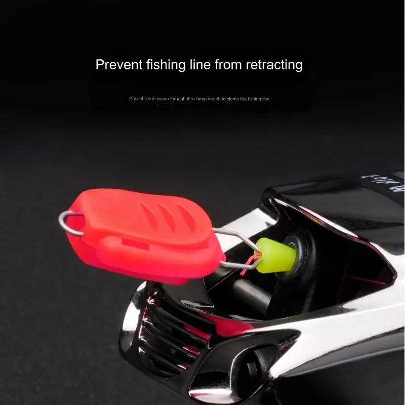 Fishing Line Stopper ABS Thread Clip Device Baitcasting Drum Reel Card Line Device Fishing Tackle Accessories