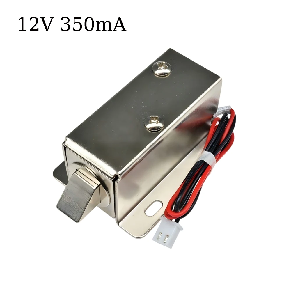 For Storage Cabinet – LY-03 Mini Solenoid Lock DC12V, Electric Bolt, 0.35A/0.6A, Electronic Lock, Compact, Secure.