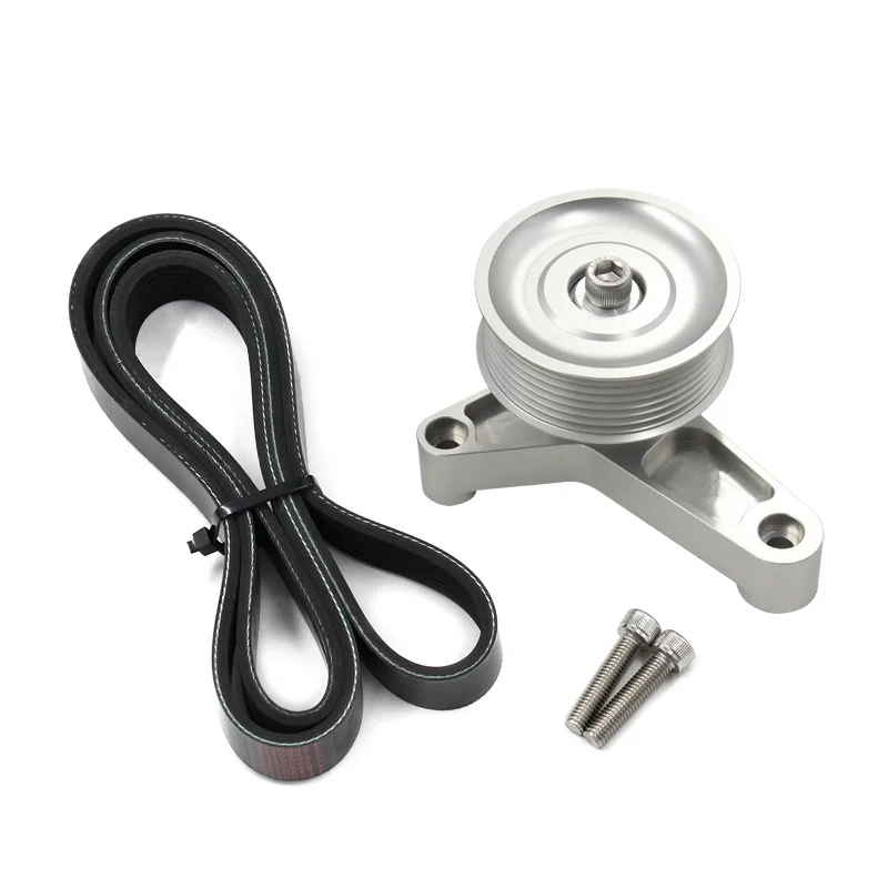 Universal Adjustable EP3 Idler Pulley Tensioner Kit Durable Heavy Duty Engine Drive Belt Replacement Maintenance Accessories