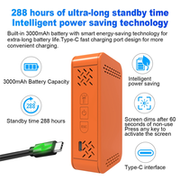 A76X-Tuya Smart Wifi Data Storage Oxygen Concentration Air Detector Outdoor Camping Carbon Monoxide Temper Humidity Meter