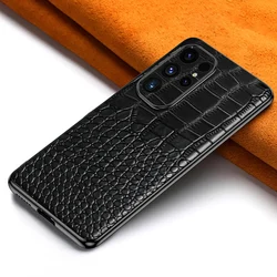 Etui na telefon z prawdziwej skóry bydlęcej do Samsung Galaxy S 24 S23 S24 Ultra S21 S22 Plus S21 FE 5G Note 20 Ultra Luxury Back Cover