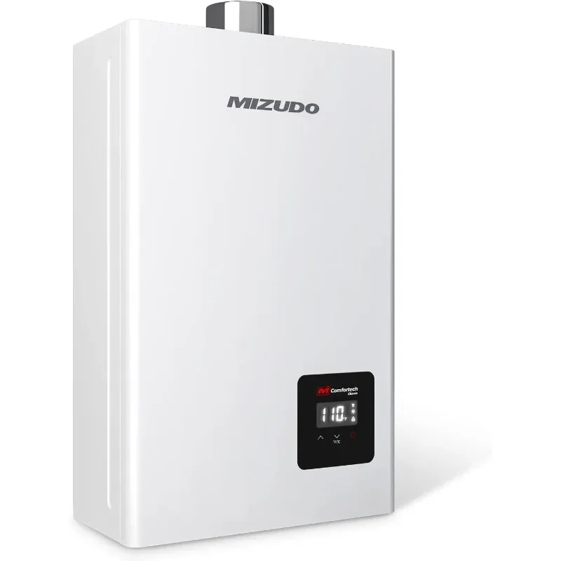 Propane Gas Tankless Water Heater, MIZUDO 80,000 BTU Indoor Installation Instant Hot Water Heater