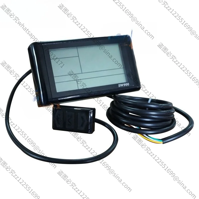 Suitable for24 * 4.0 48V2000W Electric Power Modification Kit with Inner and Outer Tires,Snowmobile Modification ElectricBicycle