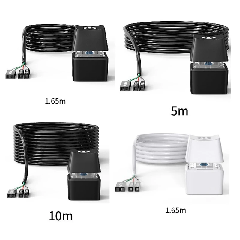 LED Licht Computer Desktop Schalter PC Motherboard Externe Start Power-Taste Verlängerung Kabel Für Home Office