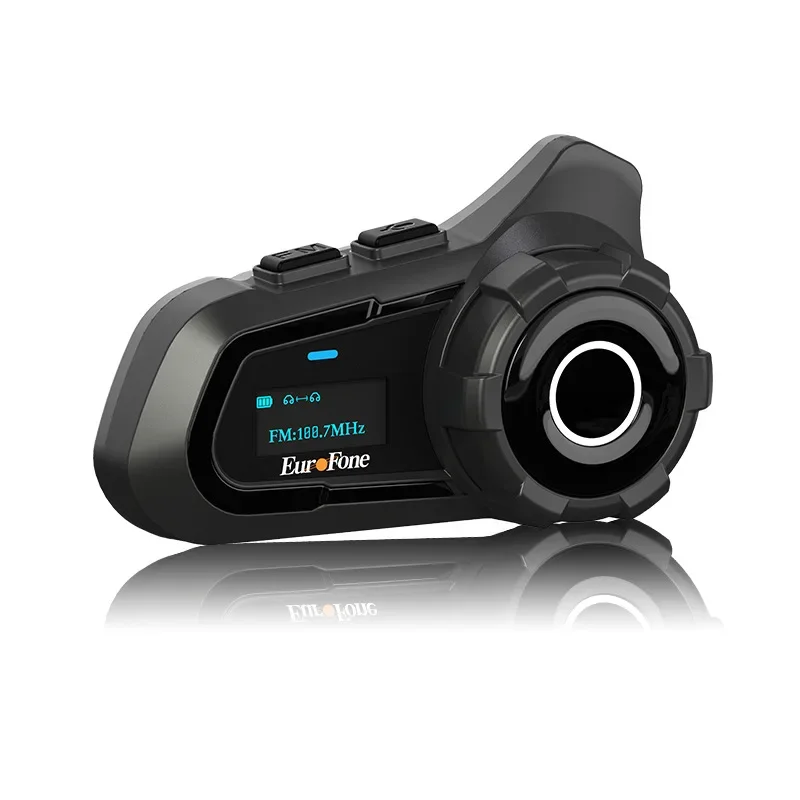 

Motorcycle Bluetooth Helmet Headset for 3-Way Intercom with LED Display, Waterproof Noise Reduce,Designed Specifically for Motor