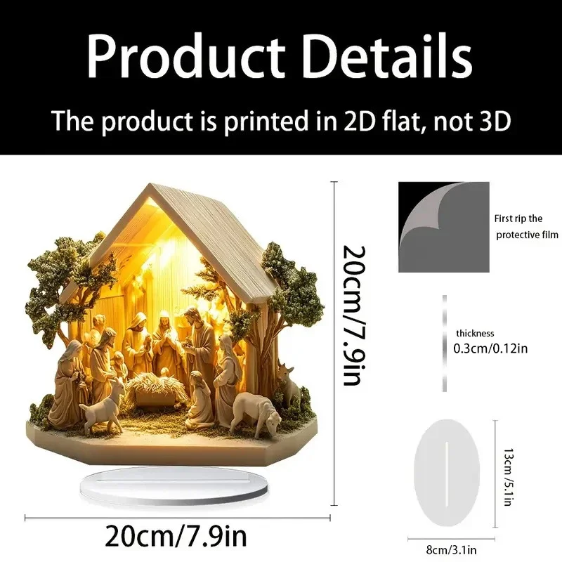 Desktop Decor Family Statue