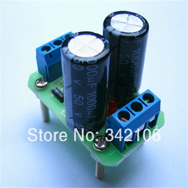 5Pcs Dual Rectifier Filter Converter AC to DC Module Positive And Negative Sensor for Electronics
