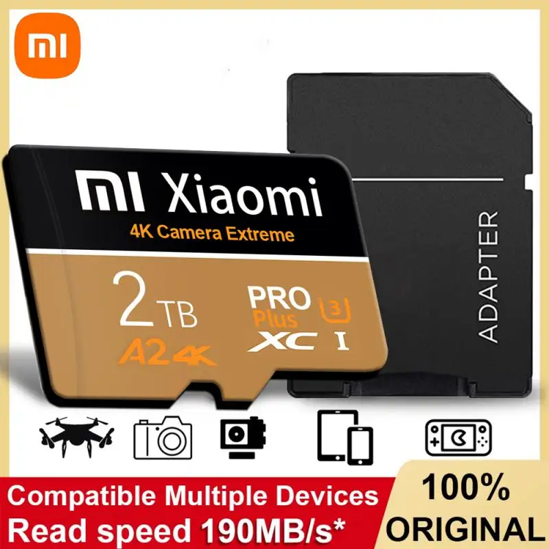 Xiaomi 2TB SD Memory Card 1TB SD Card Ultra-fast Transfer Micro TF SD Card 128GB Cartao De Memoria For Nintendo Switch Tablet