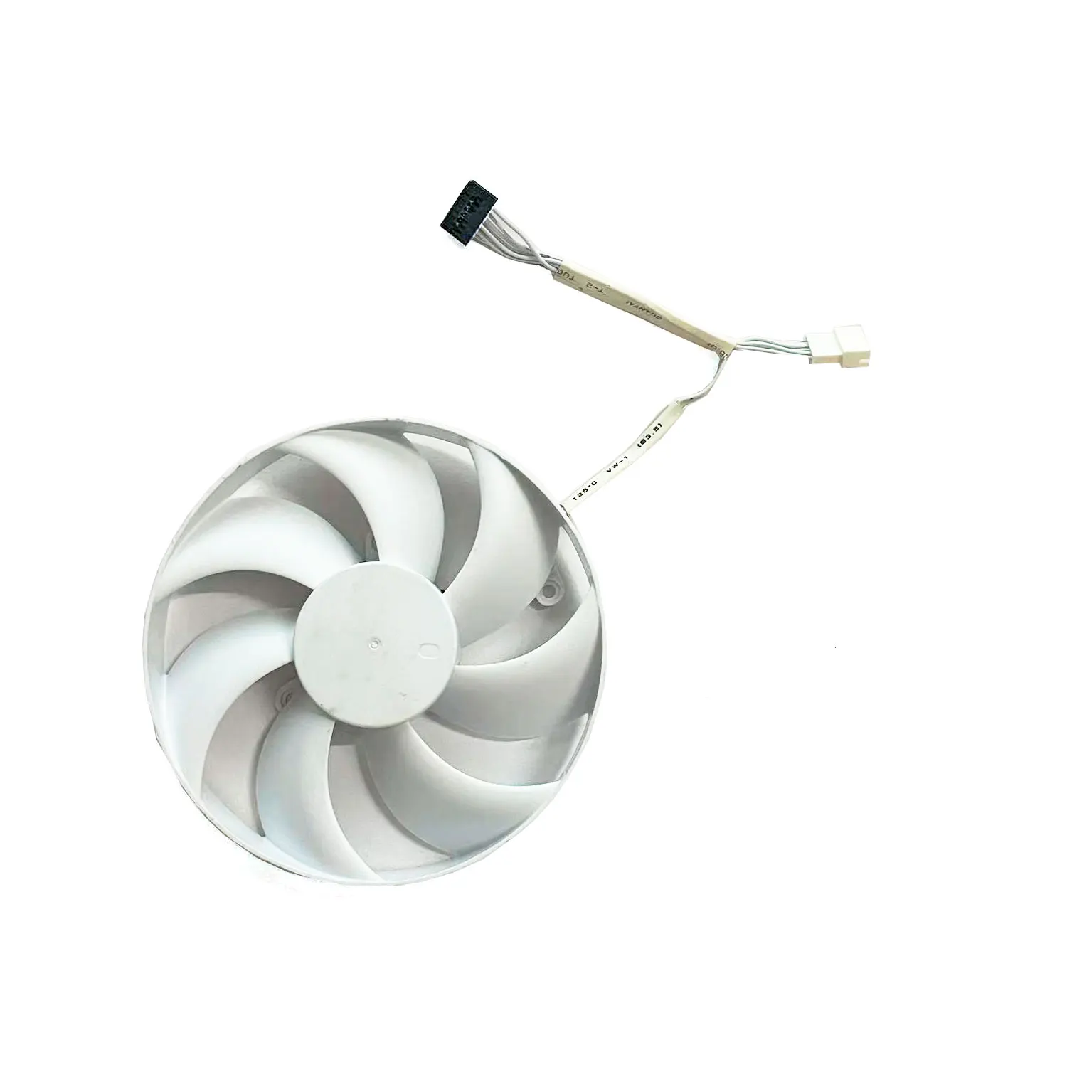 Imagem -05 - Ventilador de Placa Gráfica para Asus Rog Strix Geforce Rtx 4080 Rtx 4090 Branco Versão oc Cooling T129215bu Cf1015u12d dc 12v 0.55amp 105 mm