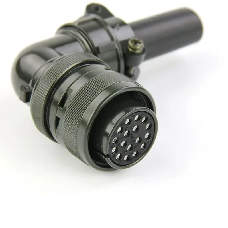 

Right Angle 17 Pin MS5015 20-29S Female Connector