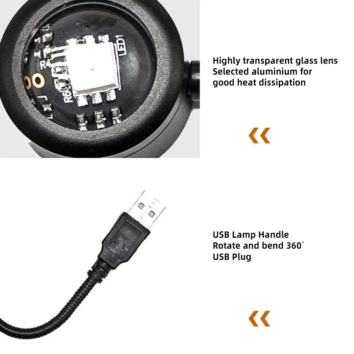 LED Rainbow Sunset โคมไฟบรรยากาศ Night Light การถ่ายภาพเติมแสง Artifact Creative Room ตกแต่งของขวัญ