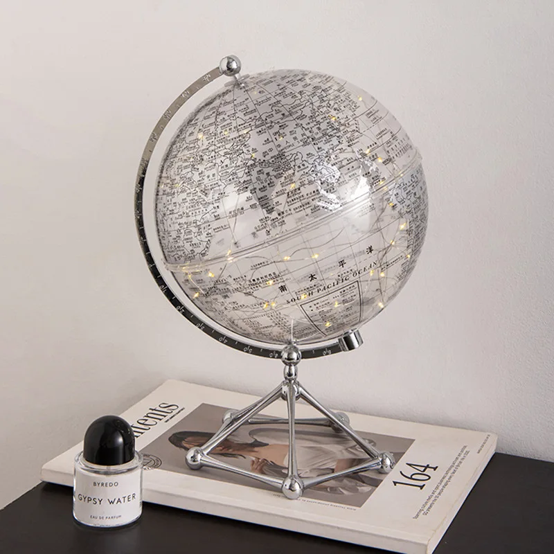 Creative Modern Minimalist Globe Ornaments, Affordable Luxury, High-end Home, Living Room, Office Desk Decorations