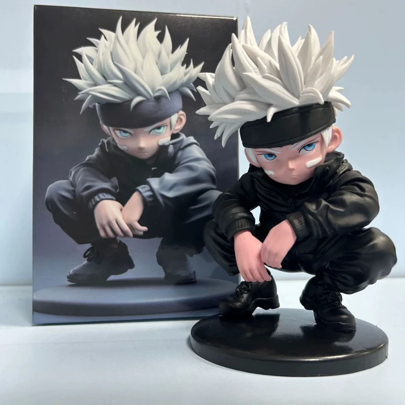 Anime Jujutsu Kaisen Figure Itadori Yuji Kugisaki Nobara Geto Suguru Fushiguro Megumi Q Version Action Figure PVC Collection Toy