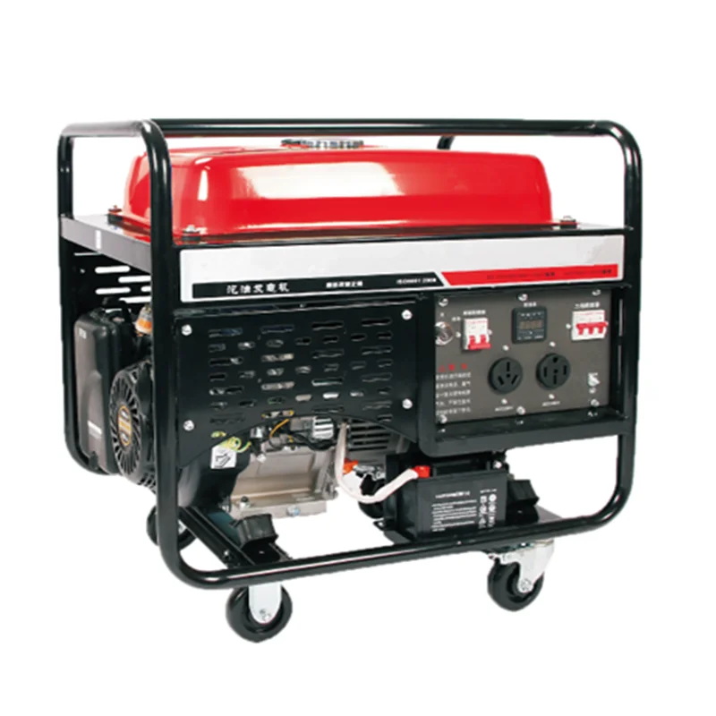 China Stock Price 3kw 5kva 6000w Electric Portable Petrol Self Start Genset Air Cooled Engine 7.5 Kva Generator